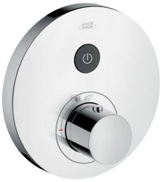 AXOR ShowerSelect Round termosztátos zuhany csaptelep, nikkel 36722820 Hansgrohe
