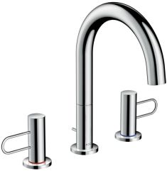AXOR Uno mosdó csaptelep Loop fogantyúval, automata lefolyóval, króm 38054000 Hansgrohe