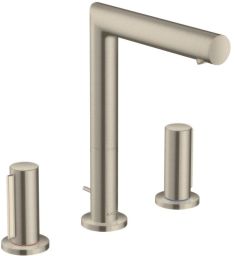 AXOR Uno mosdó csaptelep Zero fogantyúval, aut. lefolyóval, szálcsiszolt nikkel 45133820 Hansgrohe