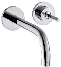 AXOR Uno falba építhető mosdó csaptelep, 225 mm-es kifolyó, szálcsiszolt nikkel 38116820 Hansgrohe