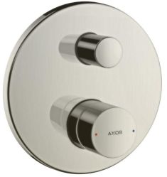 AXOR Uno falba építhető csaptelep biztosíték kombinációval, szálcsiszolt nikkel 45407820 Hansgrohe