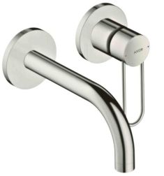 AXOR Uno falba építhető mosdó csaptelep 165, szálcsiszolt nikkel 38121820 Hansgrohe