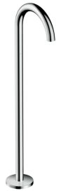 AXOR Uno ívelt kádtöltő cső, szabadonálló, króm 38412000 Hansgrohe