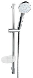 Ferro BELLIS 1 funkciós zuhanyszett, kézizuhannyal, zuhanyrúddal, szappantartóval N180B