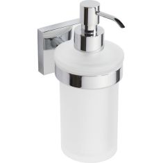 Bemeta BETA szappanadagoló, tejüveg, 18.5x10x7.5 cm, 230 ml 132109017