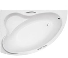 Besco ADA aszimmetrikus akril kád, balos, 140x90 cm, 0423