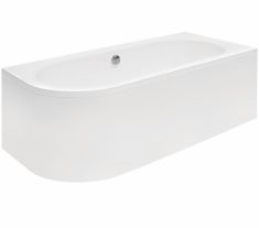 Besco AVITA aszimmetrikus kád előlap, jobbos, 150x52 cm, 0086