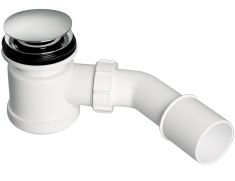 Besco Click-clack kád lefolyó szabadon álló kádakhoz, felülről tisztítható, McAlpine, 0504