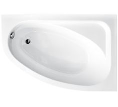 Besco CORNEA aszimmetrikus akril kád, jobbos, 150x100 cm, 0436