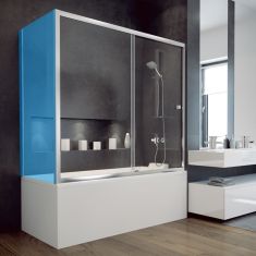 Besco DUO SLIDE II kádparaván, 170x150 cm, 0199