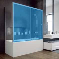 Besco DUO SLIDE II kádparaván oldalfal, 70x150 cm, 0200