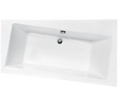 Besco INFINITY aszimmetrikus akril kád jobbos 150x90 cm