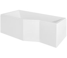 Besco INTEGRA aszimmetrikus kád elő- és oldallap, balos, 150x52 cm, 0161