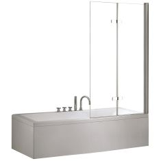 Besco LUMIX 2 részes kádparaván, 100x145 cm, 0377