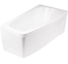 Besco LUNA aszimmetrikus kád előlap, jobbos, 150x57 cm, 0134