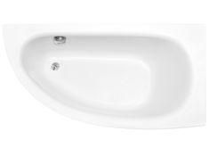 Besco MILENA aszimmetrikus akril kád, jobbos, 150x70 cm