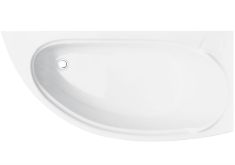 Besco MINI aszimmetrikus akril kád, jobbos, 150x70 cm, 0420