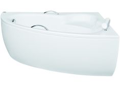 Besco NATALIA aszimmetrikus kád előlap, jobbos, 150x56 cm, 0146