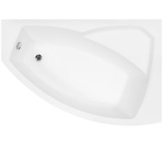Besco RIMA aszimmetrikus akril kád, jobbos, 150x95 cm