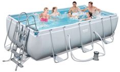 Bestway CAPRI fémvázas medence, 404x201x100 cm, létrával, vízforgatóval FFA 678