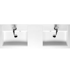 Riho BOLOGNA dupla mosdó 2 csaplyuk 2 medencés 120x48 F7BO112048122