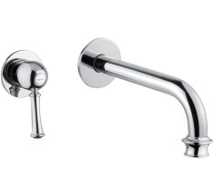 Bugnatese DENVER falba építhető mosdó csaptelep 17.5 cm kifolyóval réz 6445RA