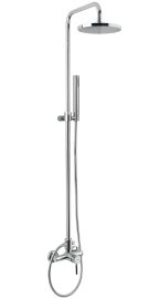 Bugnatese KOBUK zuhanyrendszer fej- és kézizuhannyal króm 2236CCR