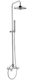 Bugnatese RODOS zuhanyrendszer fej- és kézizuhannyal króm 7347CCR