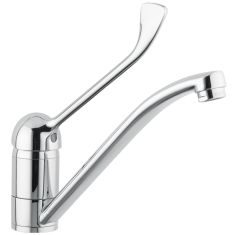 Bugnatese XARA mosogató csaptelep, klinikai karral, króm, 6582LCR