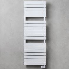Caleido GUFO törölközőszárító radiátor, egyenes, 82.6x61 cm, fehér 700861