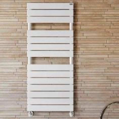 Caleido GUFO törölközőszárító radiátor, egyenes, 120.1x61 cm, fehér 701261