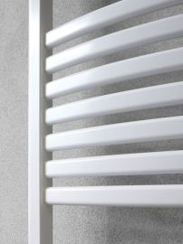 Caleido MARABÚ törülközőszárító radiátor, egyenes, 153.3x50 cm, fehér 150500