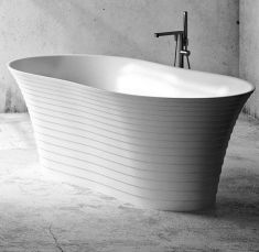 Marmorin CASCADA szabadon álló, öntött márvány kád 153.3x87.3 cm 724154020010