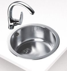 Teka Centroval ERC 45 rozsdamentes mosogatótálca, 45 cm kerek 10108007