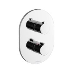 Ravak CHROME termosztátos falba süllyesztett csaptelep, váltó nélkül CR 064.00 X070095