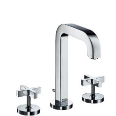 Hansgrohe AXOR CITTERIO 3-lyukú keresztfogantyús mosdó csaptelep rövid kifolyóval 39133000