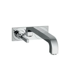 Hansgrohe AXOR CITTERIO egykaros, falba építhető mosdó csaptelep dekorlappal, króm 39112000