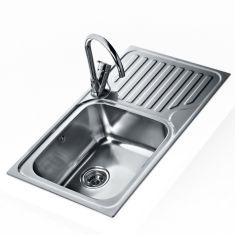 Teka Classic 86 1B 1D (45) MAX rozsdamentes mosogatótálca, fényes, jobbos 86x50 cm, 11119200