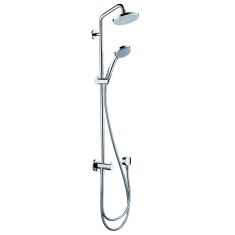 Hansgrohe CROMA 220 Air 1jet Showerpipe zuhanyrendszer Reno, króm 27224000