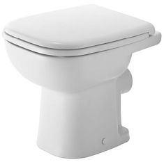 Duravit D-CODE WC csésze, álló, mélyöblítésű, hátsó kifolyású 21080900002