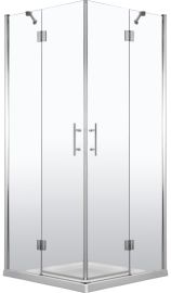 Deante ABELIA szögletes zuhanykabin, 90x90x200 cm, átlátszó üveg, króm keret KTA043P