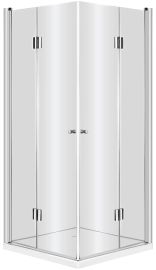 Deante KERRIA szögletes zuhanykabin, 80x80x200 cm, átlátszó üveg, króm keret KTK042P
