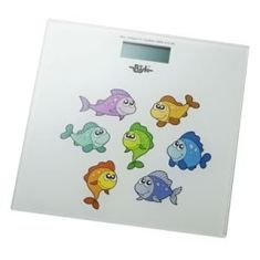 Bisk Digitális személymérleg, hal mintás 04891