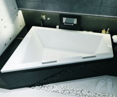 Riho DOPPIO 180x130 aszimmetrikus akril kád, jobbos BA9000500000000