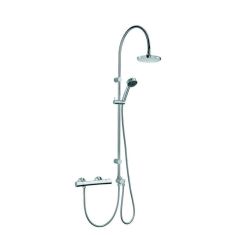 Kludi DUAL Shower System zuhanyszett kézi és fejzuhannyal, 6167705-00