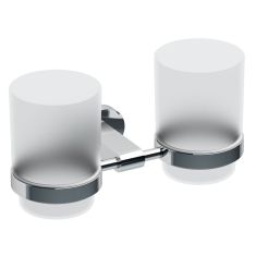 Ravak fogmosópohár és dupla pohártartó (üveg) CR 220 X07P189