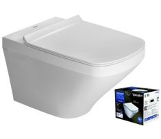 Duravit DURASTYLE mélyöblítésű, fali WC szett (WC + ülőke) 45520900A1