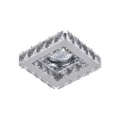 Elmark CR-773 kristály beépíthető lámpa, 1xMR16,GU5.3, 925773S/CL