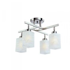 Elmark ALICE mennyezeti lámpa, 4xE27, szatén nikkel, 955ALICE4