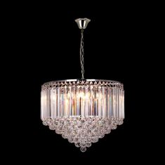 Elmark AURIA kristály csillár, 10xE14, króm, 955AURIA10